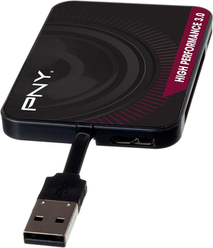 Кардридер PNY High Performance USB 3.0 (FLASHREAD-HIGPER-BX)