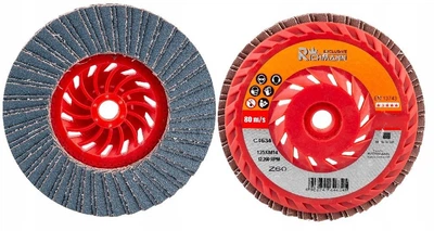 Диск лепестковый турбо Richmann 125х9 мм М14 GR 60 (C4634)