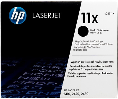 Toner HP 11X Black (829160126234)