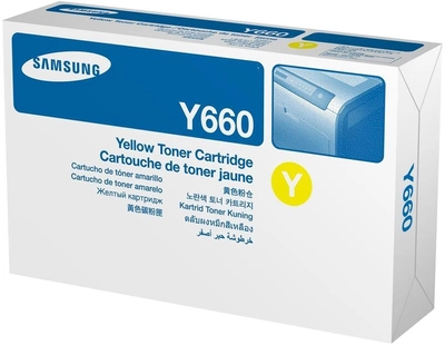 Тонер-картридж Samsung CLP-Y660B ELS Yellow (0191628448784)