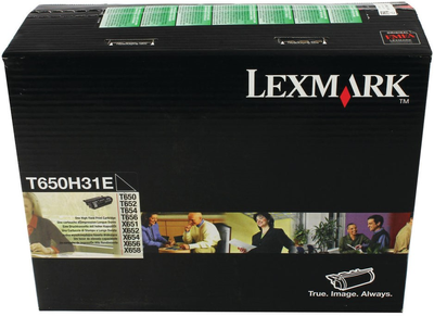 Тонер-картридж Lexmark T650 Black (T650H31E)