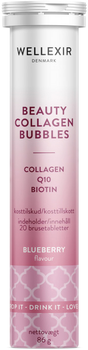 Suplement diety Wellexir Beauty Collagen Bubbles 20 tabletek (5714720901053)
