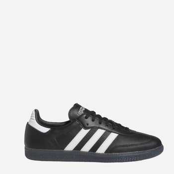 Tenisówki męskie ze skóry naturalnej Adidas FA Samba ID7339 42.5 (8.5UK) 27 cm Czarne (4066754034551)