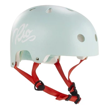 Шолом Rio Roller Script matte teal (Матовый мятный, 57-59)