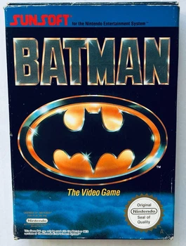 Batman The Video Game, Б/У, английская версия - картридж для Nintendo NES