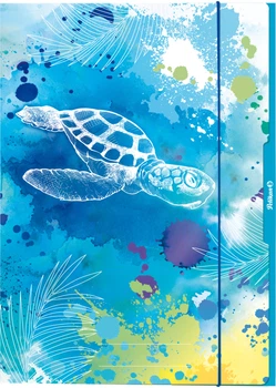 Папка картонная на резинке А3 Pelikan Turtle (277044)