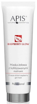 Maska Apis Raspberry Glow Gel z liofilizowanymi malinami żelowa 100 ml (5901810006044)