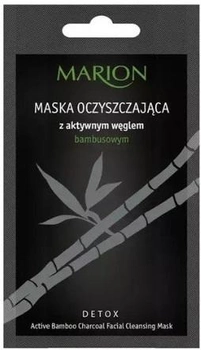 Маска Marion Detox з активованим бамбуковим вугіллям очищаюча 10 г (5902853013488)