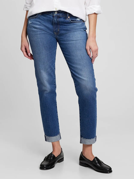 Jeansy regular fit damskie