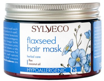 Maska do włosów Sylveco Lniana Len zwyczajny & olej kokosowy 150 ml (5907502687362)