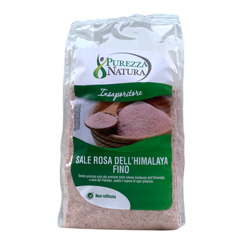 Соль гималайская PUREDZA NATURA розовая мелкая sale rosa himalaya fino 1000г