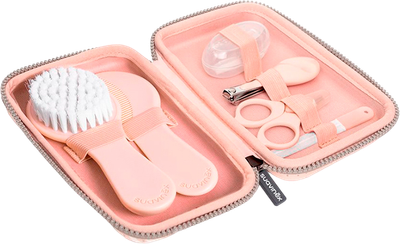 Дитячий манікюрний набір Suavinex Hygge Baby Manicura Pink lote 7 шт (8426420070256)