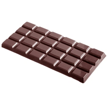 Форма для шоколаду полікарбонатна Шоколадна плитка 108 г Chocolate World FD-2162 CW