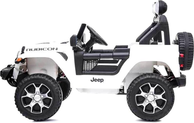 Електромобіль Azeno Electric Car Jeep Wrangler Rubicon Білий (5713570001715)