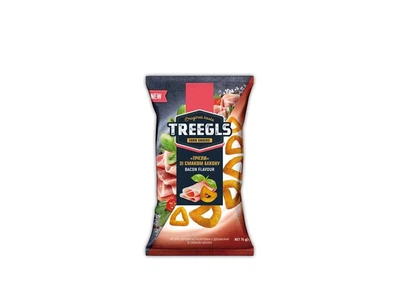 Снеки кукурудзяні Золоте Зерно 75г з беконом TREEGLS