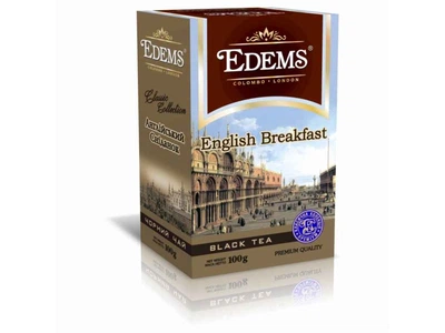 Чай фасований чорний Еdems 100г Англійський сніданок