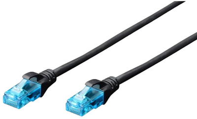 Patchcord Digitus Cat 5e U-UTP 20 m Black (DK-1512-200/BL)