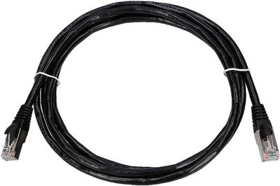 Patchcord Extralink Cat 5e FTP 2 m Black (EX.7614)