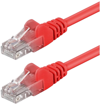 Patchcord Intellinet Cat 6 U-UTP 1 m Red (0766623342148)