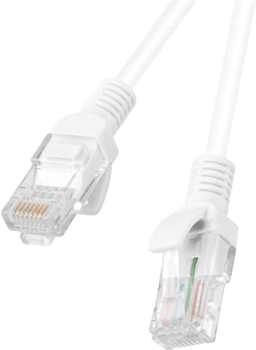 Патч-корд Lanberg Cat 6 UTP 20 м White (PCU6-10CC-2000-W)