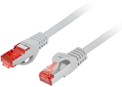 Патч-корд Lanberg Cat 6 FTP 5 м Grey (PCF6-10CU-0500-S)