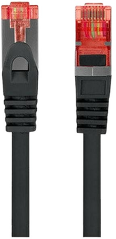 Patchcord Lanberg Cat 6 FTP 10 m Black (PCF6-10CU-1000-BK)