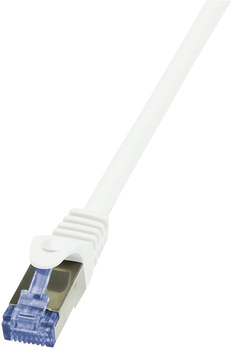 Patchcord LogiLink PrimeLine Cat 6a SFTP 10 m White (CQ3091S)