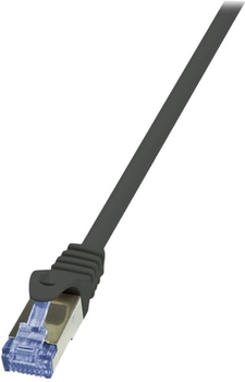 Патч-корд LogiLink Cat 7 SFTP 1 м Black (CQ4033S)