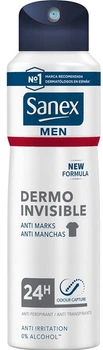 Antyperspirant Sanex Men Dermo Invisible 200 ml (8718951465213)