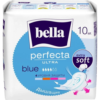 Прокладки Bella perfecta ultra blue 10 шт 4 к