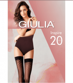 Чулки INSPIRE 20 (2) calze - Giulia - INSPIRE 20 (2) calze - 1/2-XS/S - Nero