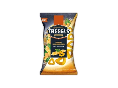 Снеки кукурудзяні Золоте Зерно 150г з сиром TREEGLS