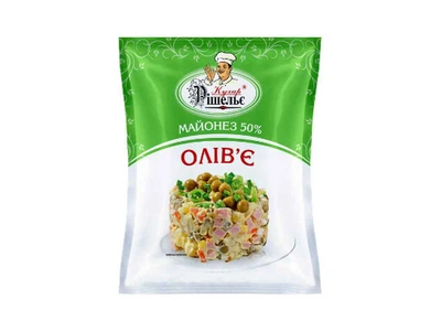 Майонез КУХАР РІШЕЛЬЄ ОЛІВ'Є 300г д/п 50%