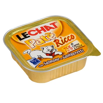 Вологий корм для котів Monge LC Cat Wet Adult лосось та креветки 100 г (70008112)