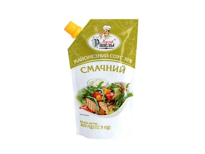 Майонезний соус КУХАР РІШЕЛЬЄ Смачний 300г д/п 30%