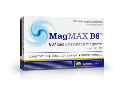Магній цитрат OLIMP MagMAX B6 50 таблеток