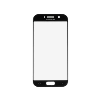 Стекло корпуса с рамкой для Samsung A5 A520, black, (ОРИГИНАЛ) (2242237)