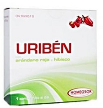 Харчова добавка Homeosor Uriben Cranberry Flavor 28 шт (8470001628510)