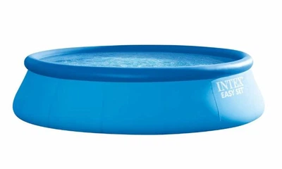 Круглый семейный надувной бассейн Intex 26168 457х122 см из ПВХ для дачи синий (21-9-26168-0)