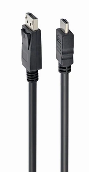 Кабель Cablexpert CC-DP-HDMI-3M DisplayPort - HDMI, Full HD 60 Гц, 3 м