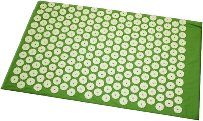 Mata do akupunktury Shanti Acupressure Carpet / Nail mat 65 x 41 cm Zielony (4260135967449)