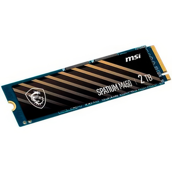 SSD диск MSI Spatium M450 M.2 NVMe 2ТВ (S78-440Q510-P83)
