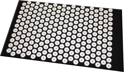 Mata do akupunktury Shanti Acupressure Carpet / Nail mat 65 x 41 cm Czarny (4260135969863)