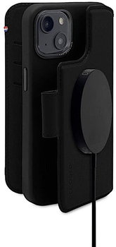 Etui z klapką Decoded MagSafe do Apple iPhone 13/14 Black (D23IPO14DW5BK)