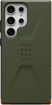 Панель UAG Civilian для Samsung Galaxy S23 Ultra Olive (214136117272)