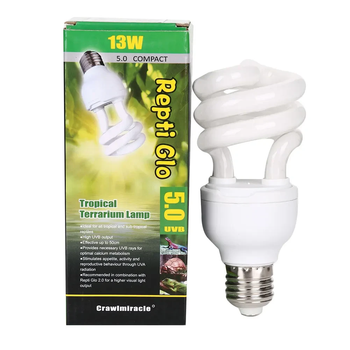 Лампа CrawlMiracle Repti-Glo Lamp RG5.0 UVB100 Е27 13 Вт