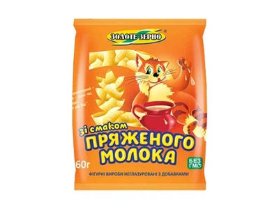 Фігурні вироби Золоте Зерно 60г З пряженим молоком
