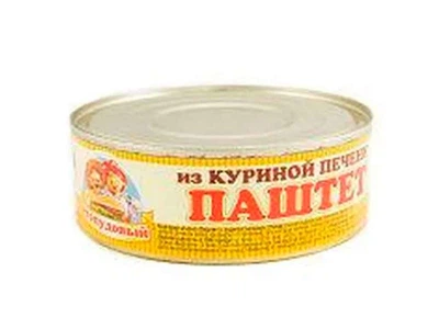 Паштет СТО ПУДІВ 240г Із курячої печінки