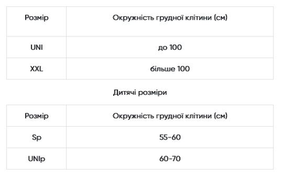 Коректор постави ортопедичний (реклінатор) ОТ-2 чорний, Реабілітімед, Sp, Щільна тканина