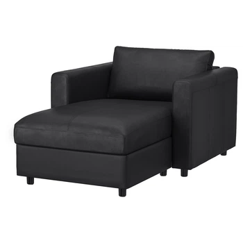 Кушетка IKEA VIMLE ВІМЛЕ, ГРАНН, Бомстад чорний, 493.067.92